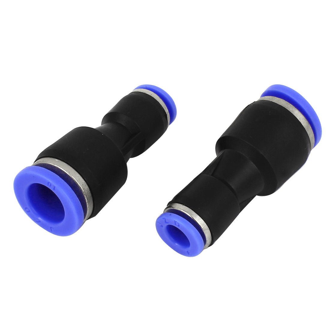 Harfington Push In Fittings Pneumatic Connection 10mm to 6mm 2pcs