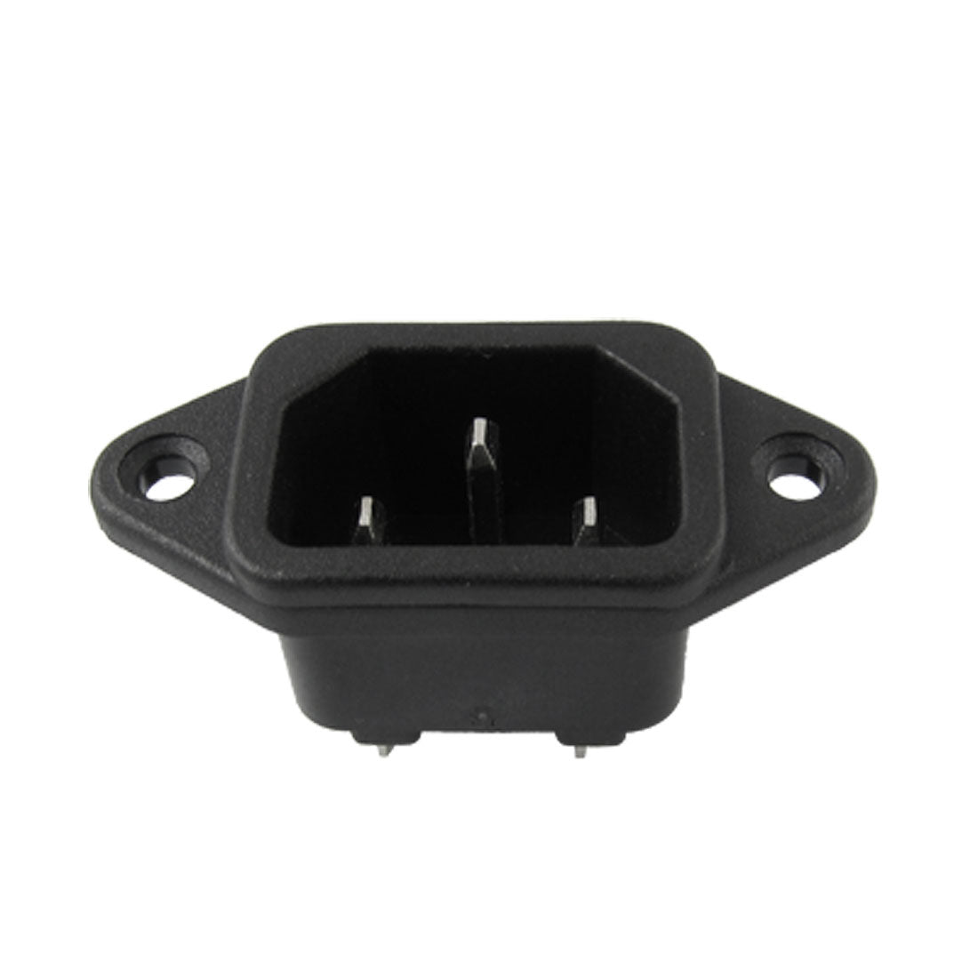 Harfington 250V 15A IEC 60320 C14 Power Supply Connector Adapter Black