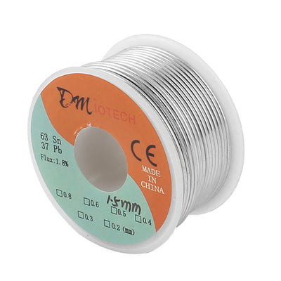 Harfington 150g 1.5mm Rosin Core Solder Tin Lead Solder Wire 63/37 for Electrical Soldering