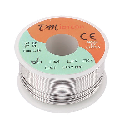 Harfington 150g 0.8mm Rosin Core Solder Tin Lead Solder Wire 63/37 for Electrical Soldering
