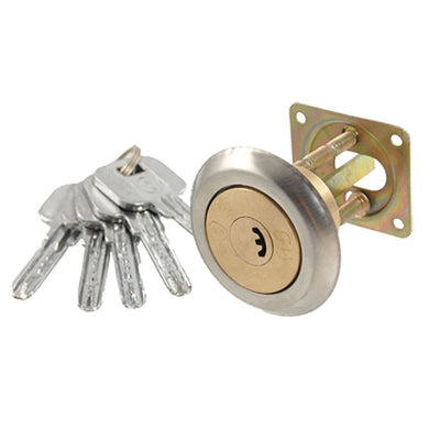 Harfington Garage Door Security Brass Tone Tapered Ned Lock w Keys