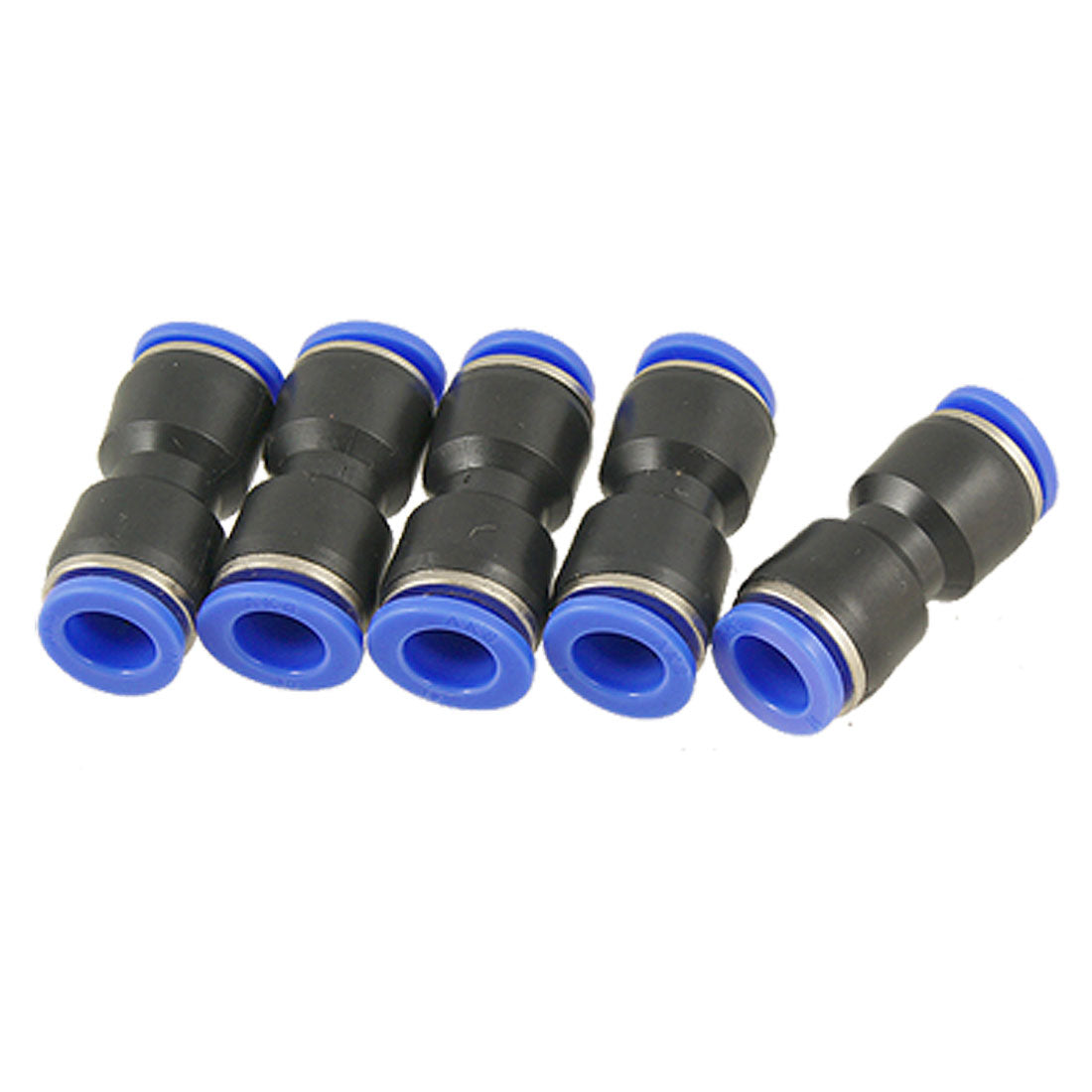 Harfington Pneumatic 10mm to 10mm Plastic Push In Fittings 5pcs