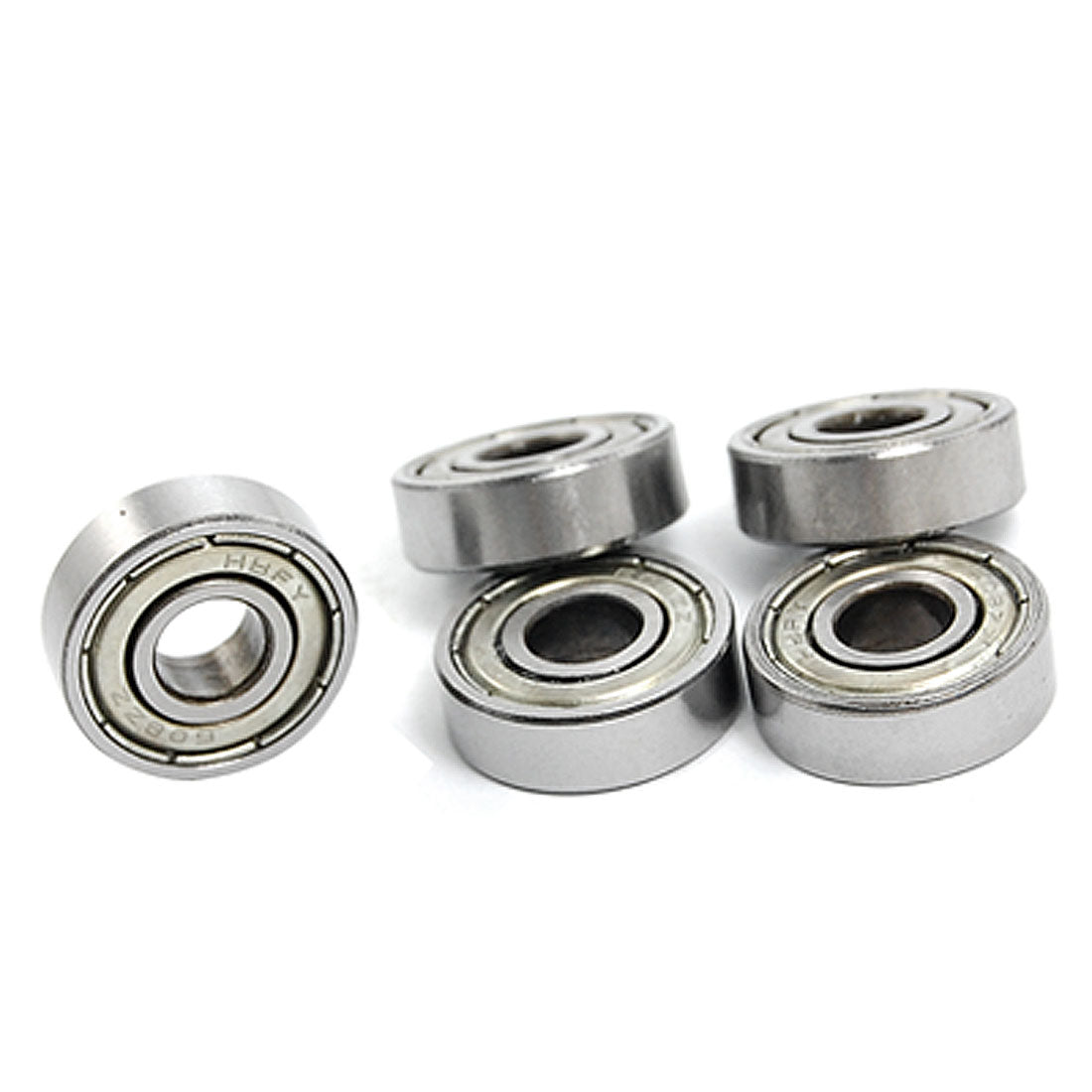 uxcell Uxcell Deep 22cm Diameter Groove Ball Wheel Bearings 5 Pcs for Roller Sport