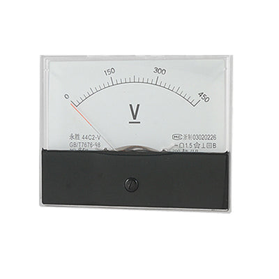 Harfington 44C2 0-450V DC Voltage Panel Meter Analog Voltmeter New