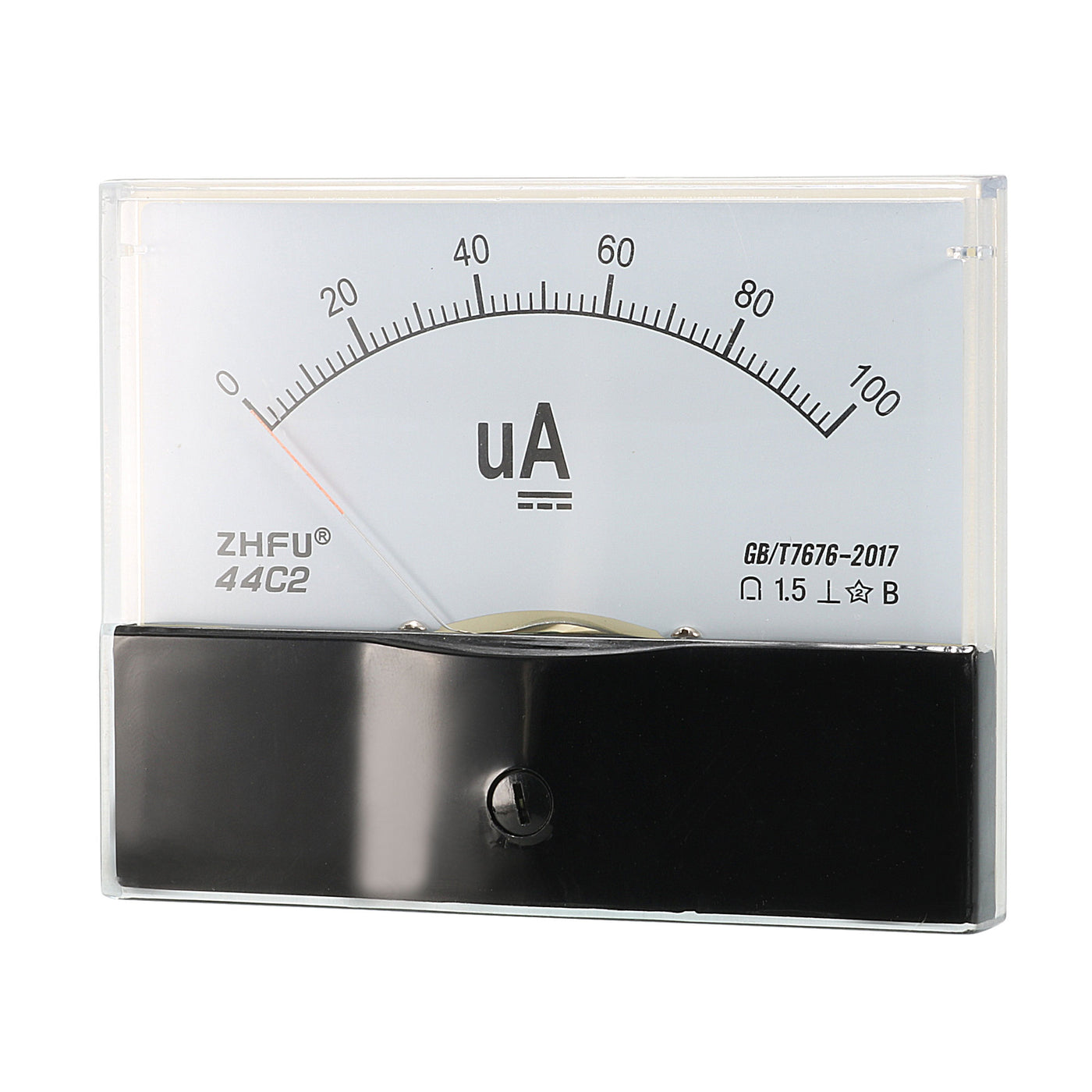 Harfington DC 0-100uA Current Analog Panel Meter Gauge Class 1.5