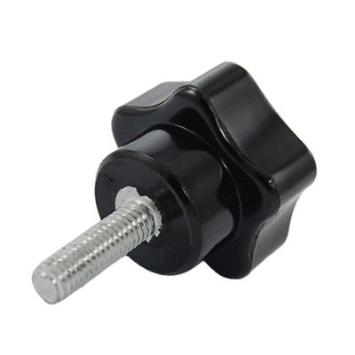 Harfington Replacing Part 6mm Thread Diameter Black Star Head Knob