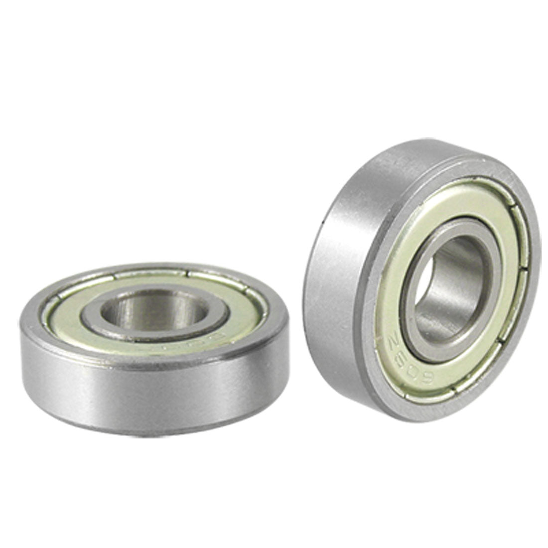 uxcell Uxcell 2 Pcs 609ZZ 9 x 24 x 7 Double Shielded Stainless Steel Ball Bearings