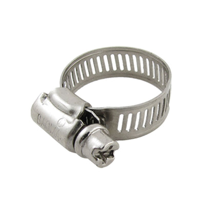 Harfington 5pcs Adjustable Band Worm Gear 16-25mm Hose Clamps