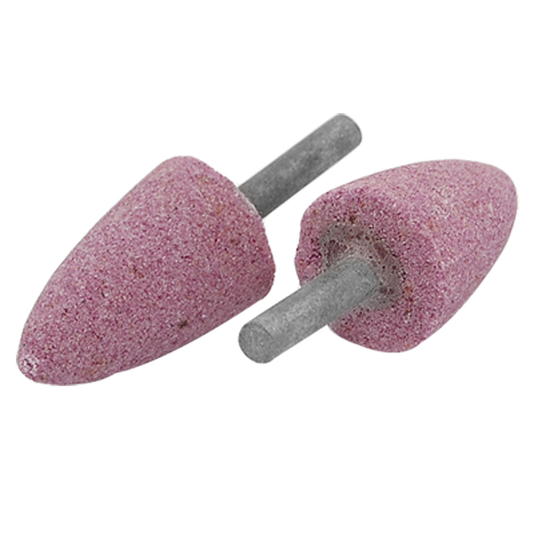 Harfington 2pcs 5.5mm Dia Shank Conical Mounted Grinding Stones