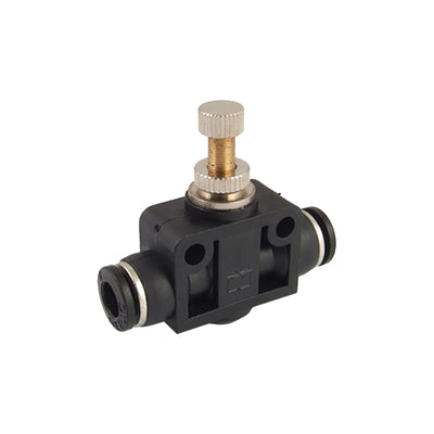 Harfington 6mm Air Tube Push in Pneumatic Speed Controller Valve