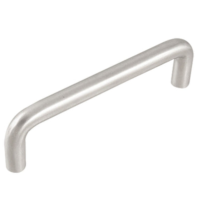uxcell Uxcell Cabinet Drawer Stainless Steel Screw Mount Handle Pull Brushed Nickel 4"