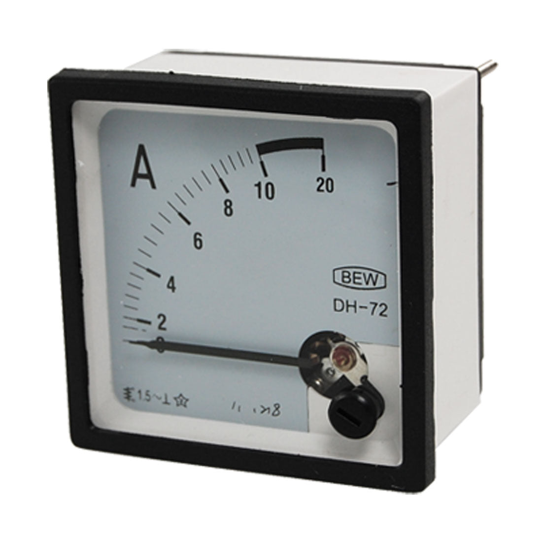 Harfington Screw Mounted AC 0-10A Analog Current Panel Ammeter