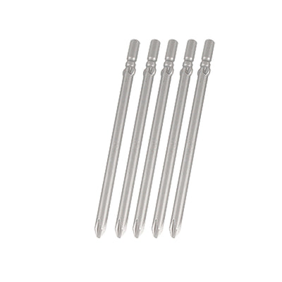 Harfington 150mm Length 6mm Diameter PH2 Screwdriver Bits 5pcs