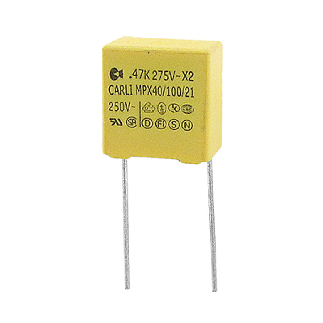 Harfington 0.47uF 250VAC 10% Polypropylene Safety Capacitor 10 Pcs