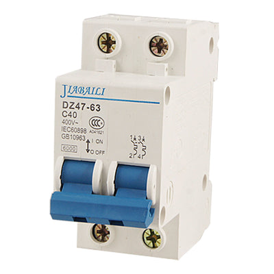 Harfington ON/OFF Safety Switch 2 Poles Miniature Circuit Breaker