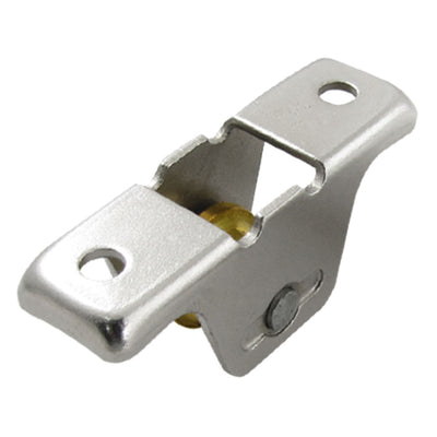 Harfington 3/5" Dia Single Metal Roller Window Weight Pulley Wheel