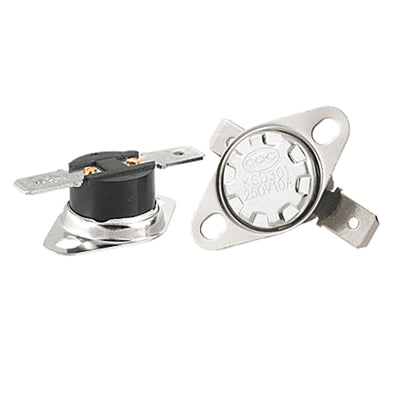 Harfington 5×KSD301 Temperature Control Switch Thermostat 45 Celsius N.C