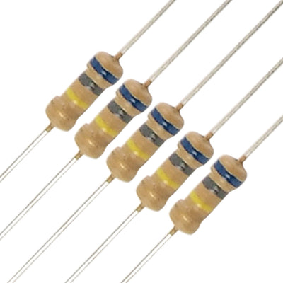 Harfington 50×Resistors 680K ohm 1/4W 250V 5% Carbon Film 680KR