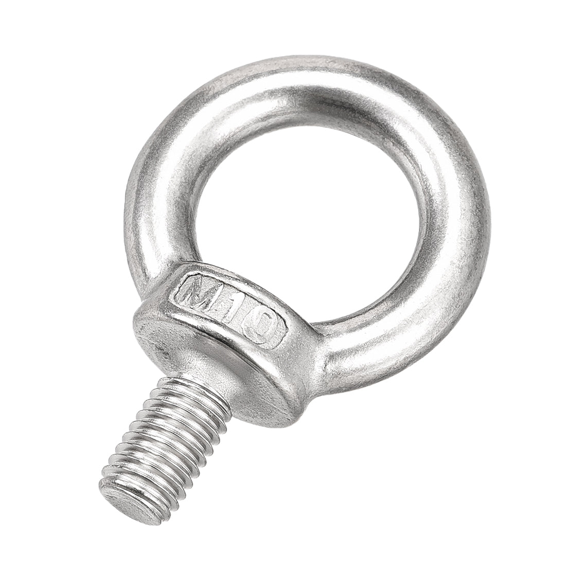 Harfington 2pcs 304 Stainless Steel M10 10mm Lifting Shoulder Type Eye Bolts Rigging