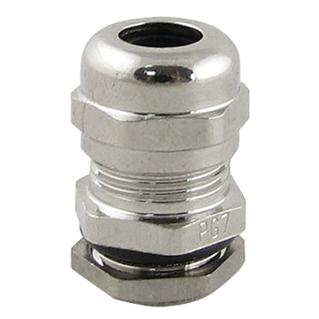 Harfington Stainless Steel PG7 Waterproof Gland for 5.0-6.5mm Cable
