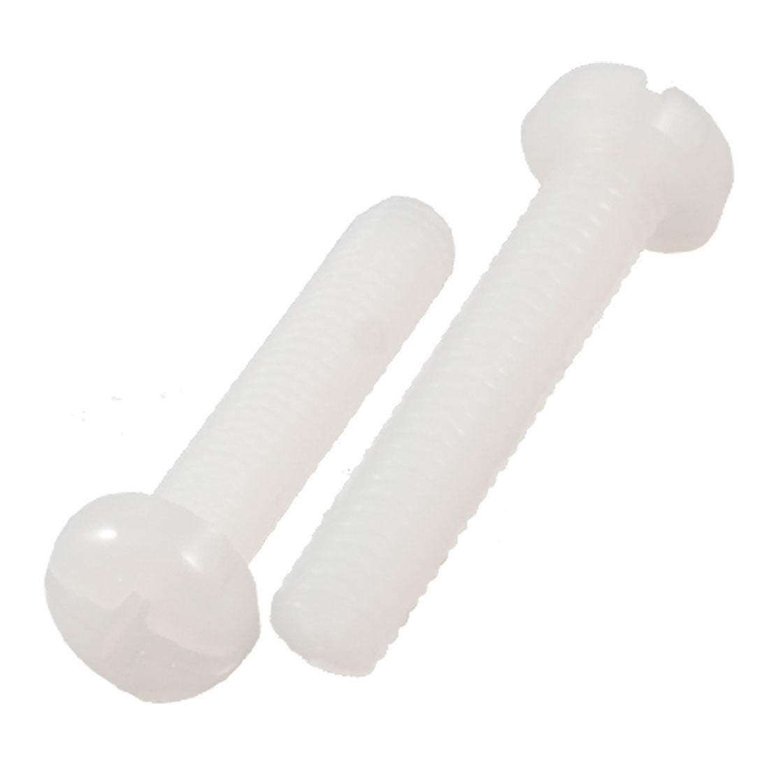 Harfington 10pcs Plastic 5mm Male Thread Phillips Bolt Screws PCB Board Fasteners