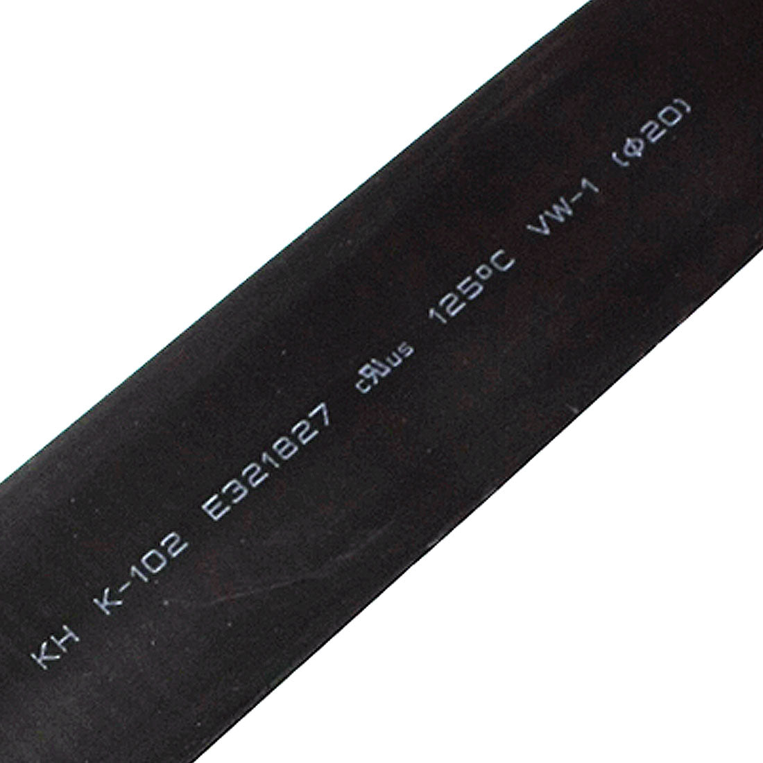 Harfington 20mm 51/64" Diameter Heat Shrink Tubing Tube 6M 19.7ft Black