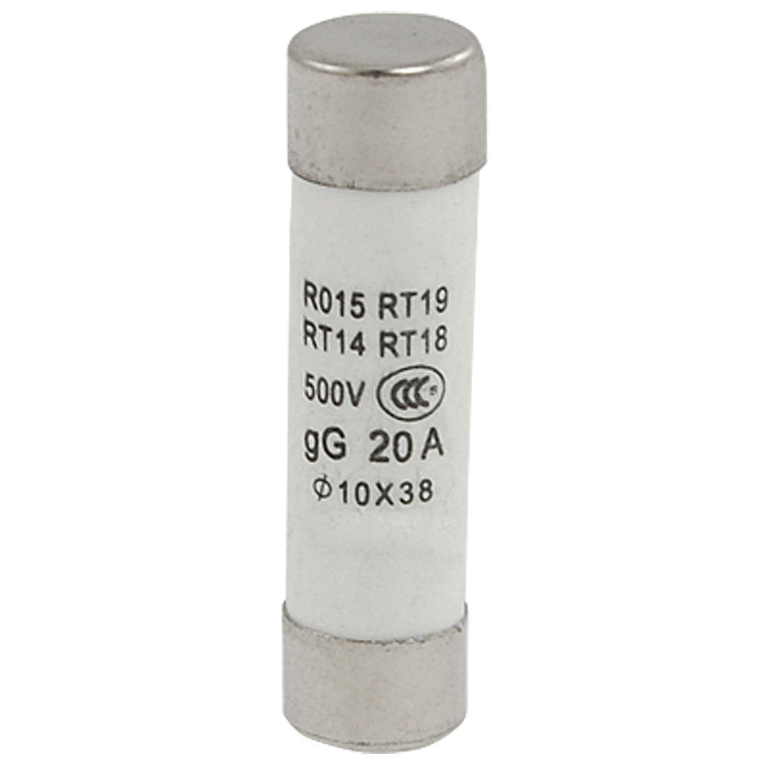 Harfington RO15 10×38mm Cylinder Ceramic Fuses 500V 20A 20pcs