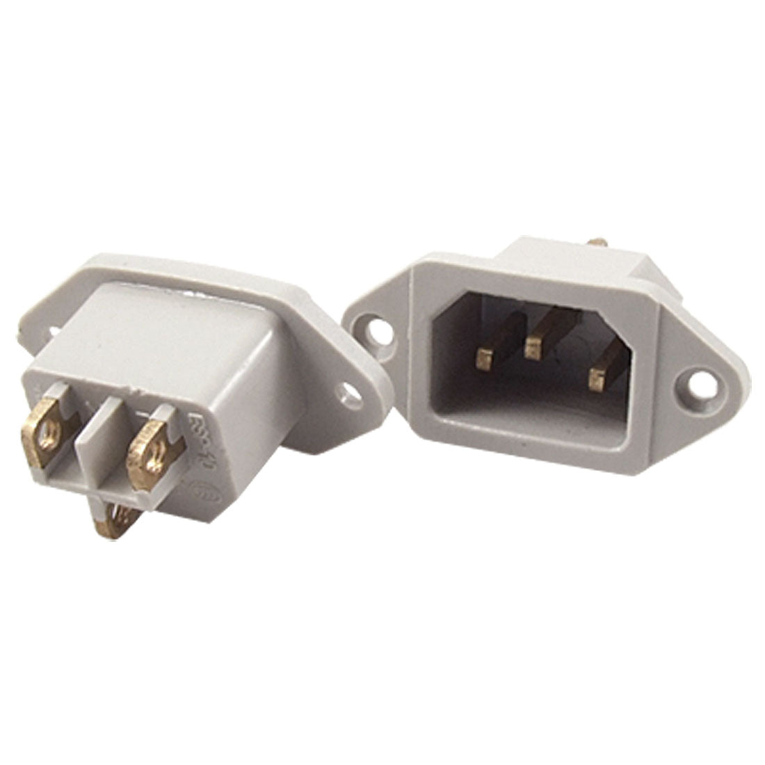 Harfington Electric Rice Cooker 2pcs Repairing Part C14 Power Sockets AC 250V 10A