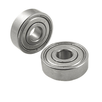 Harfington 5pcs 627Z 7×22×7mm Miniature Deep Groove Ball Bearings