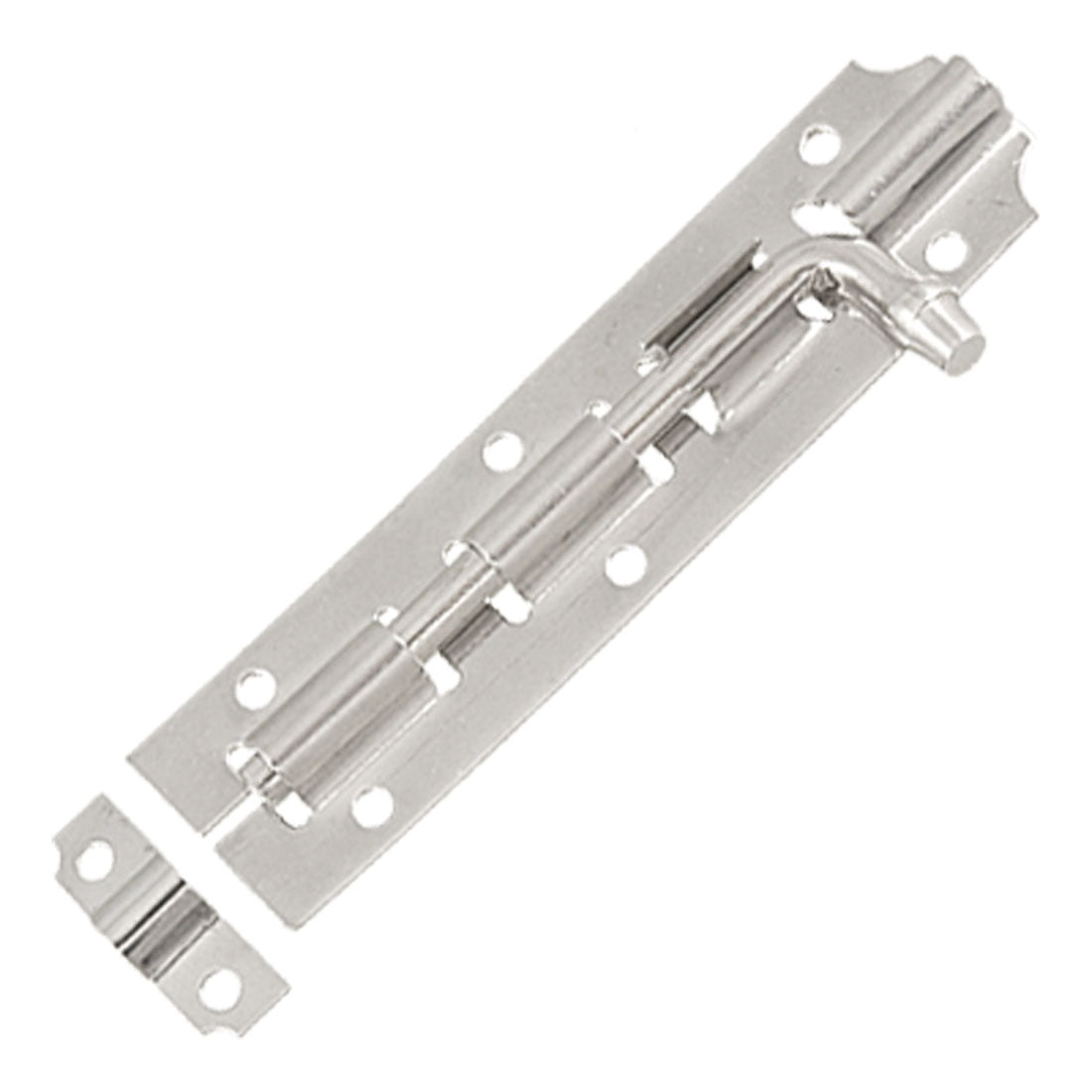 Harfington Stainless Steel Silver Tone 12.2*2.8 0.8cm Barrel Bolt