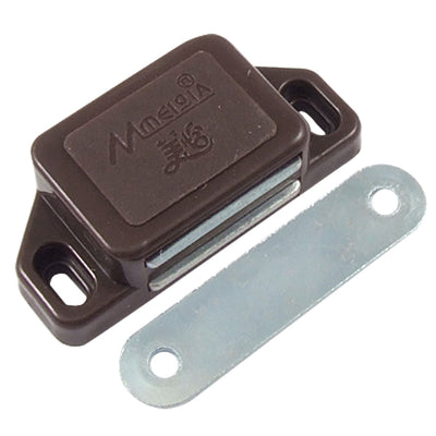 Harfington Cabinet Cupboard Magnetic Catch Latch Chocolate Color