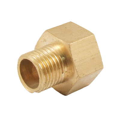 Harfington 1/4PT Male to 3/8PT Female Hex Thread Bushing Straight Connector