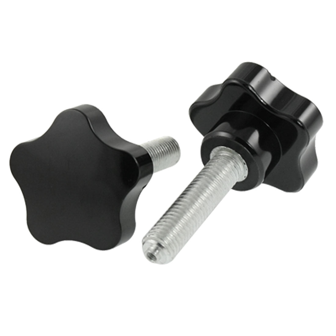 Harfington Screw On Type 12mm Male Thread Clamping Star Knob 2pcs