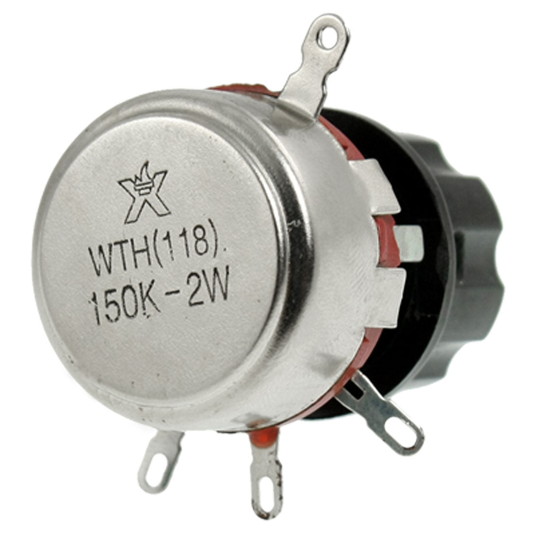 Harfington 150K Ohm 2W Watt Electrical Rotary Carbon Film Pots Potentiometer w Knob