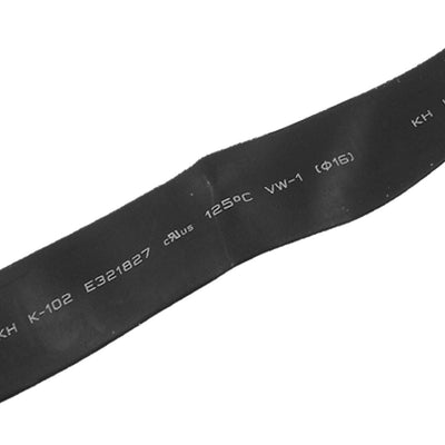 Harfington Black 16mm Diameter Shrinkable Tube Heat Shrink Tubing Wire Cable Sleeving 1M 3.3Ft