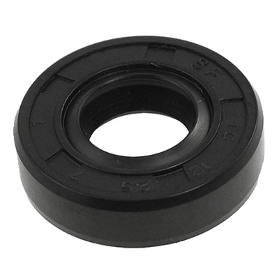 Harfington 12×25×7mm Metric Rotary Shaft Oil Seal TC Double Lipped