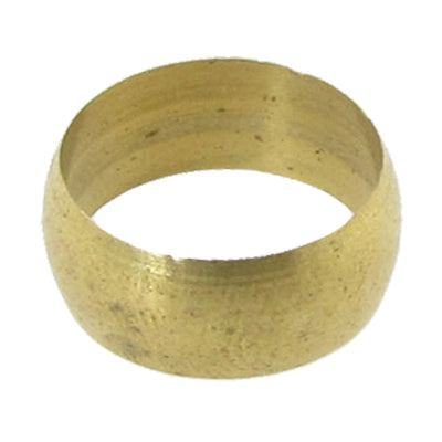 Harfington 0.47" Dia Tubing Fitting Gold Tone Brass Compression Sleeve