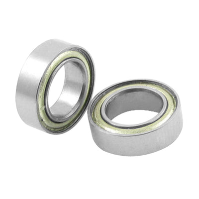 Harfington 5pcs 6×10×3mm Double Shielded Deep Groove Ball Bearings MR103Z