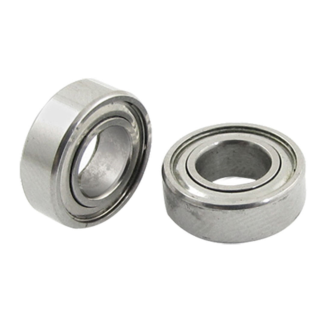 Harfington 5pcs 6mm×12mm×4mm Shielded Miniature Ball Bearings