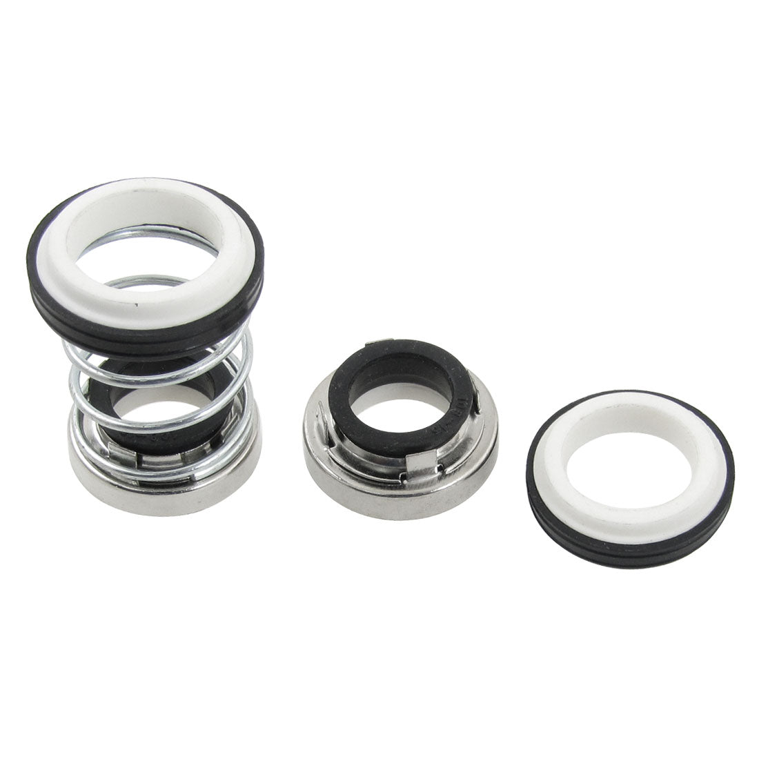 Harfington 15mm Internal Dia. Coil Spring Rubber Bellow Mechanical Shaft Seal