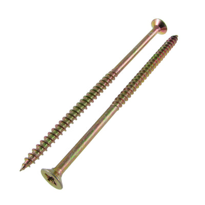 Harfington 6mm×120mm Countersunk Self Tapping Screws 5pcs