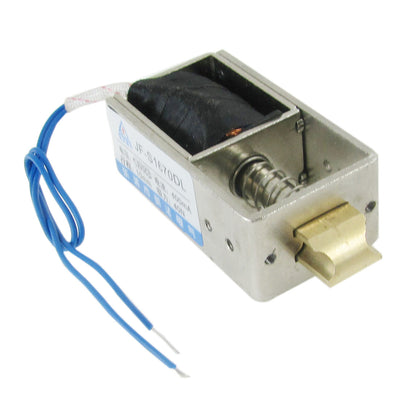 uxcell Uxcell Open Frame Pull Type Linear Motion Solenoid Electromagnet DC 12V 400mA