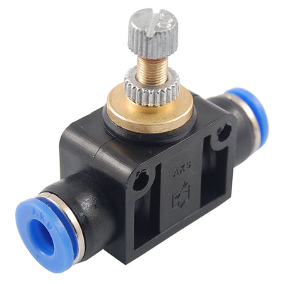Harfington 6mm to 6mm Air Pneumatic Speed Controller Push In Connector