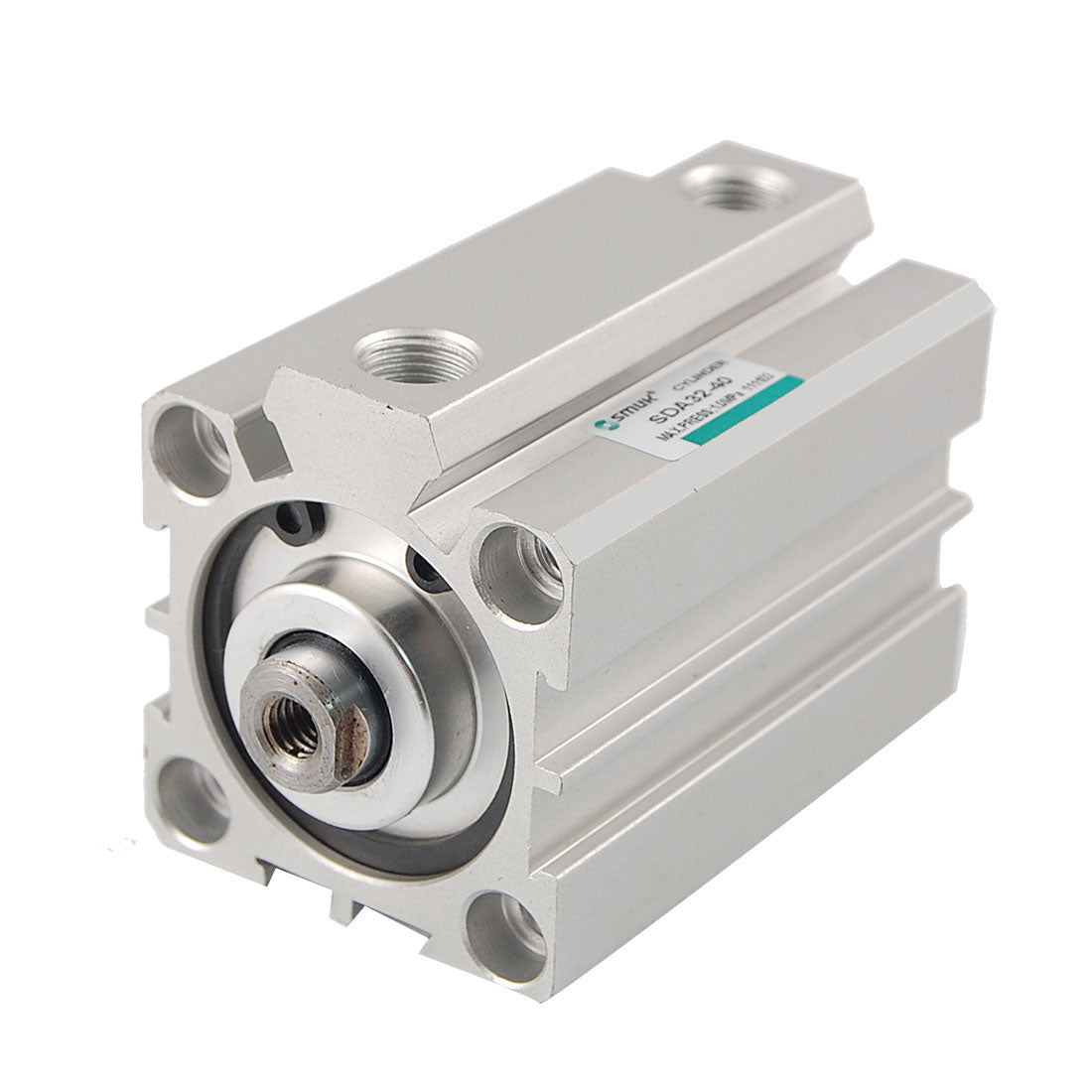 Harfington Pneumatic 32mmx40mm Double Action Single Rod Thin Air Cylinder SDA 32-40