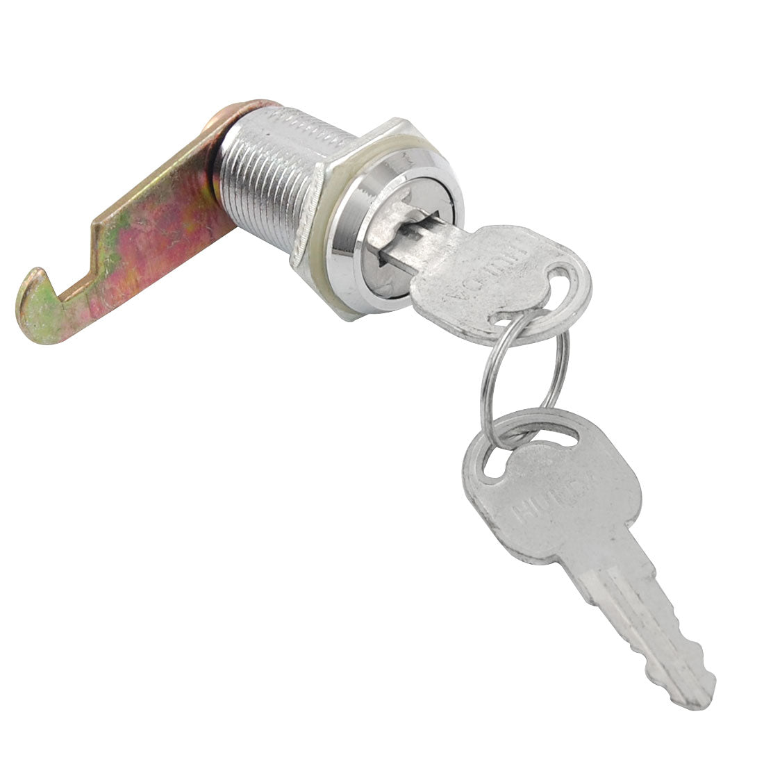 Harfington Cabinet Drawer Tool Box 18.5mm Thread Metal Tubular Cam Lock