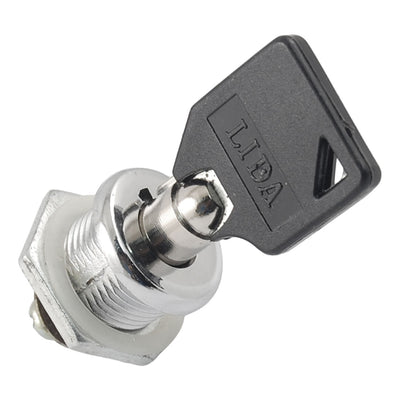 Harfington 18mm Thread Metal Screw Type Turning Key Cam Lock Lockset