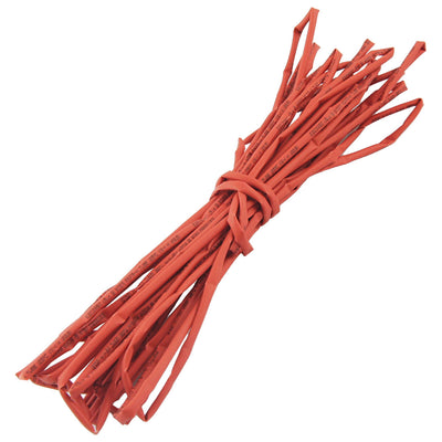 Harfington 2.5mm Dia. Heat Shrinkable Tube Shrink Tubing 8M 26.2FT Red