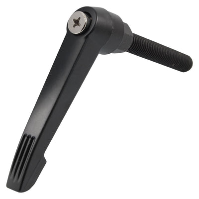 Harfington M12 12mm Dia 70mm Length Thread Metal Machine Adjustable Handle