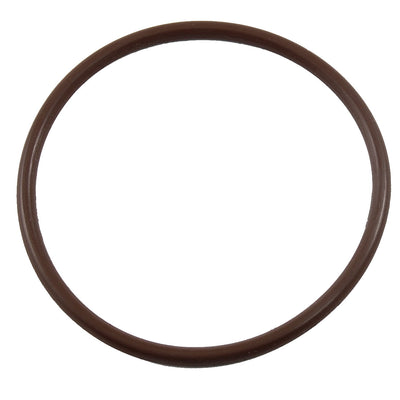 Harfington Fluorine Rubber O-Rings OD ID Width, Metric FKM Sealing Gasket 1Pcs