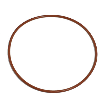 Harfington 120mm×114mm×3mm Red Silicone O Ring Seal Gaskets